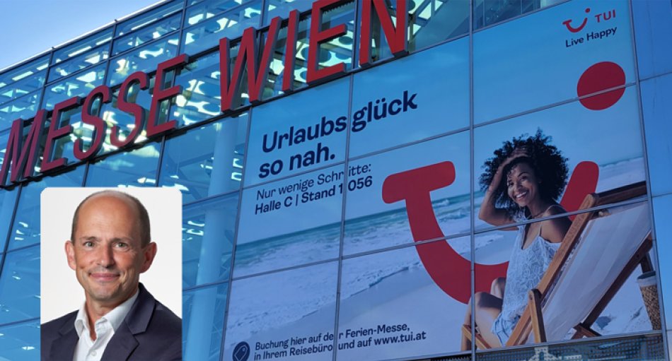 TUI Österreich Geschäftsführer Gottfried Math lud kurz vor Beginn der Ferien-Messe Wien zum Mediengespräch