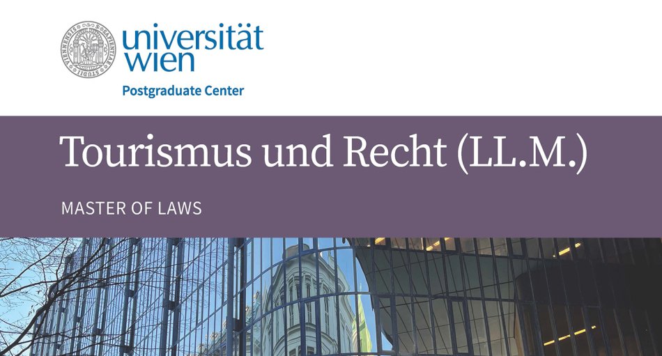 Universität Wien Masterstudium Tourismus und Recht