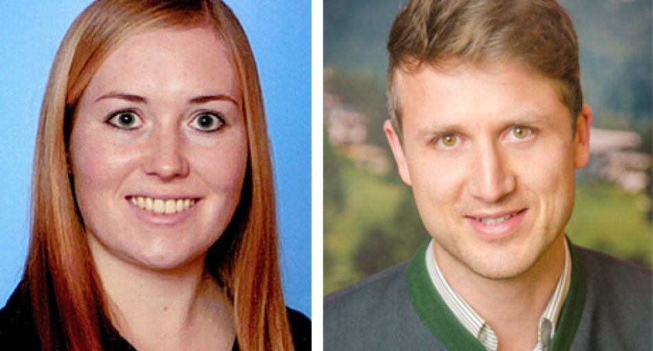  Melanie Altenberger (Bergbahnen Saalbach) und Elias Walser (TVB Ramsau)