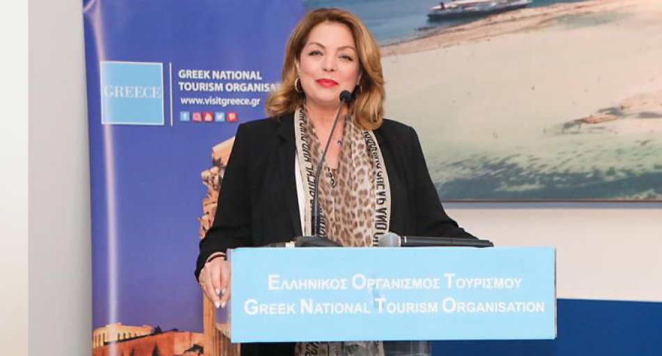 EOT-Präsidentin Angela Gerekou