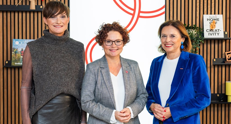 Astrid Steharnig-Staudinger, Elisabeth Zehetner und Susanne Kraus-Winkler