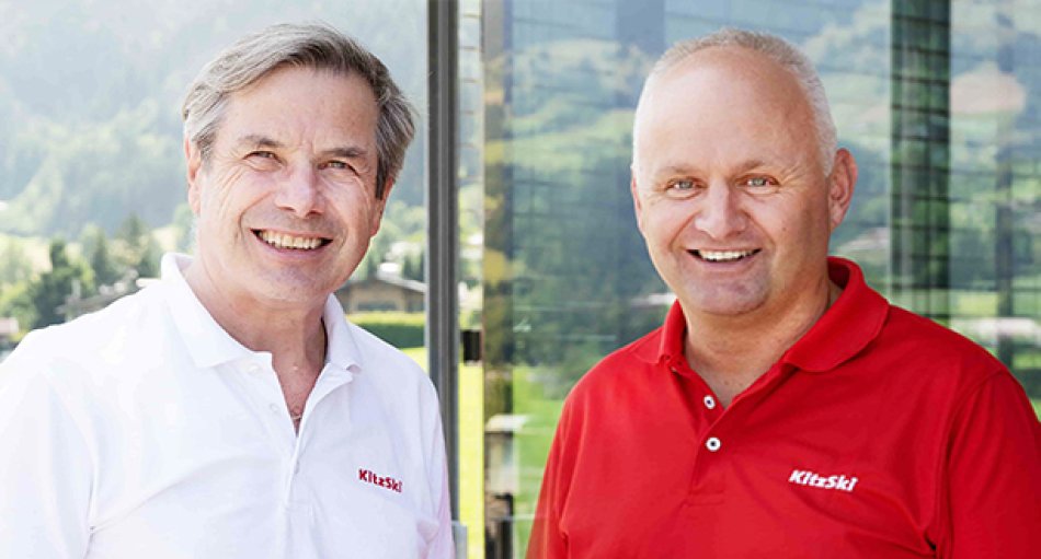 Die beiden KitzSki-Vorstände Anton Bodner und Christian Wörister rechnen mit einem guten Winter.