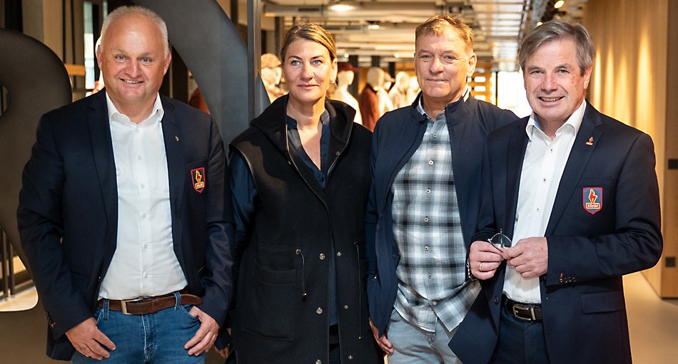 Christian Wörister, Gerrit Schneider, Wolfgang Maier und Anton Bodner