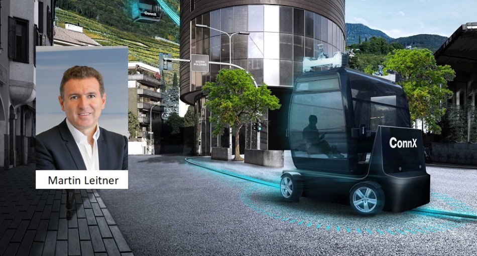 ConnX verbindet in Bozen die Rittner Seilbahn mit dem Bahnhof.