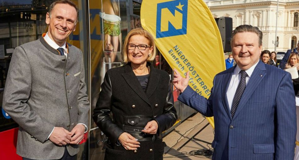 Jochen Danninger, Johanna Mikl-Leitner und Michael Ludwig