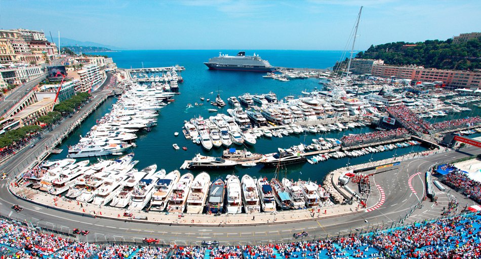 Explora II im Hafen von Monaco