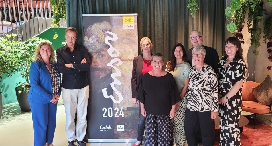 Rund um das James Ensor-Jahr 2024 luden Lisbet Vandebroek (Region-Managerin DACH der Tourismuswerbung Flandern-Brüssel) sowie Wien-Team mit Alexandra Raab-Frostl (Travel Trade, Kongresse und Marketing DACH-Region) und Office Managerin Mia Milovic zusammen mit Kurator, Künstler und Autor Xavier Tricot zum „Kunst-Lunch“ in das Hotel Indigo Vienna. Mit dabei waren auch Vertreter:innen von Kulturreiseveranstaltern, allen voran Carl Raml (sabtours), Barbara Rosner (Elite Tours), Michaela Haipl (Columbus) sowie Heidi Reiss-Edlinger (Bel-Art Kunst- und Musikreisen). 