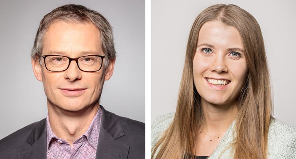 Oliver Fritz und Anna Burton 