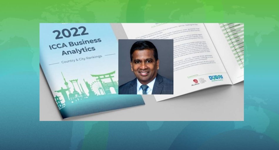 Für den CEO der ICCA, Senthil Gopinath, – der frühere langjährige Conference & Business Development Manager von Emirates gehört seit dem Frühjahr 2016 zum Management der ICCA und seht seit April 2019 an deren Spitze -, stellt das nunmehr fertiggestellte Ranking „ein großartiges Unterfangen unseres Teams.“ Die ICCA-Länder- und Städterankings stoßen traditionell auf großes Interesse in der Branche. 