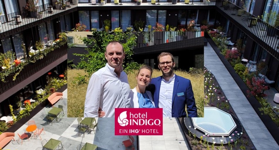 Premiere für das Indigo Vienna – Naschmarkt! Grüne Oase statt seelenlosem Kettenhotel