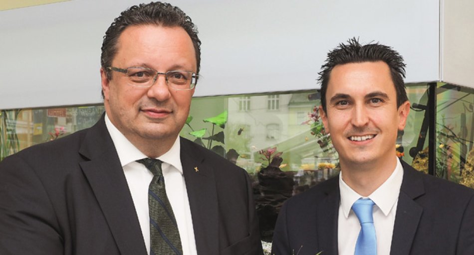 Bernd Knoflach und Patrik Weitzer