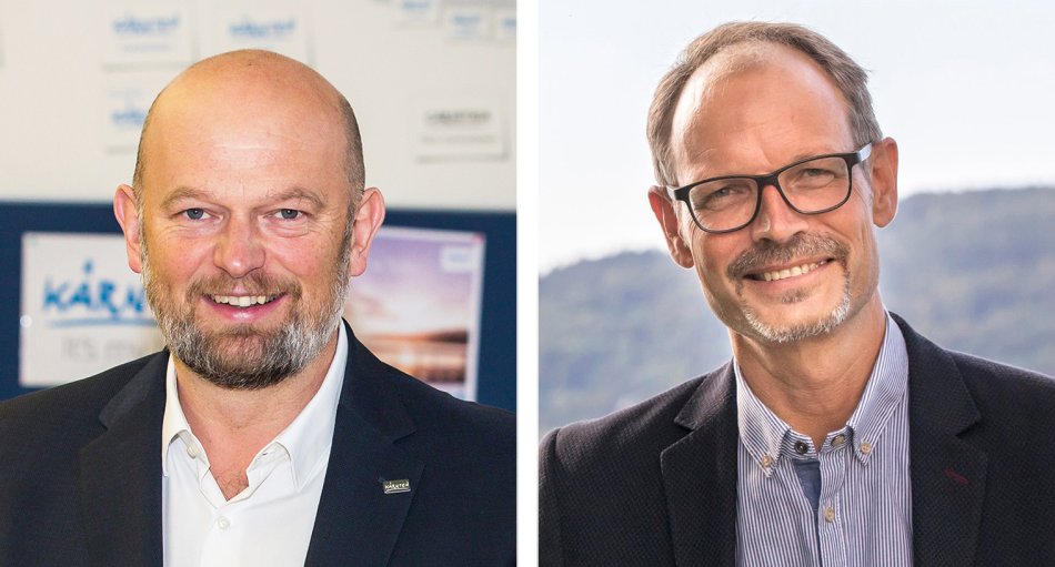 Christian Kresse und Klaus Ehrenbrandtner