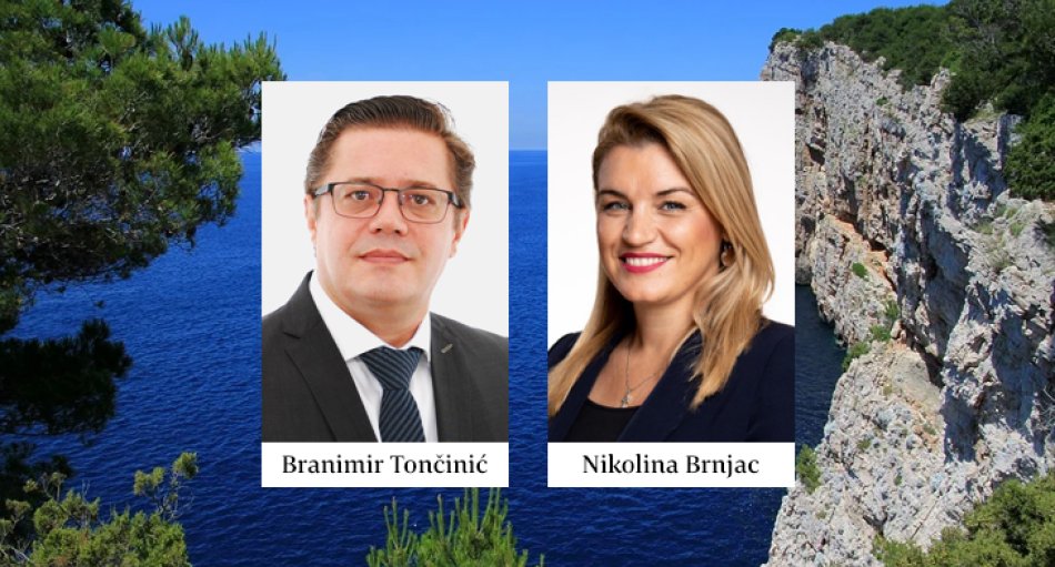 Branimir Tončinić und Nikolina Brnjac