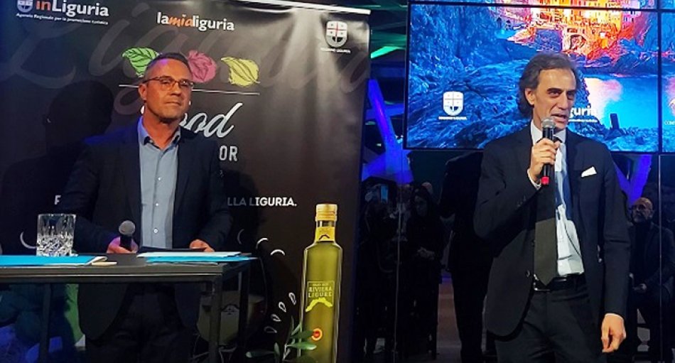Genua, die Geburtsmetropole von Christoph Kolumbus, ist laut Andrea Colonnelli (r.), Marketing-Chef der ENIT (Italienische Zentrale für Tourismus) in Österreich, sowohl als Städteziel eindrucksvoll, als auch als Ausgangspunkt an die Küste Liguriens inklusive des Nationalparks Cinque Terre. Colonnelli betonte dies vor kurzem bei einem Ligurien-Abend im Palais Wertheim in Wien, bei dem die ÖBB Nightjet-Verbindung von Wien bzw. München nach Genua im Fokus stand. 