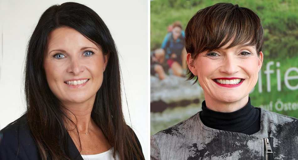 Martina Bednarik und Astrid Steharnig-Staudinger