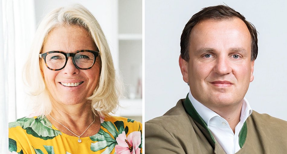 Michaela Reitterer und Paul Blaguss