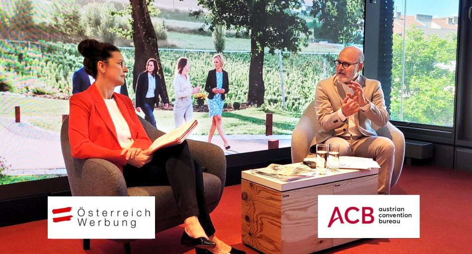 Neue Convention-Strategie „Meet in Austria“! Buchungslage 2024 laut ACB und ÖW erfreulich 