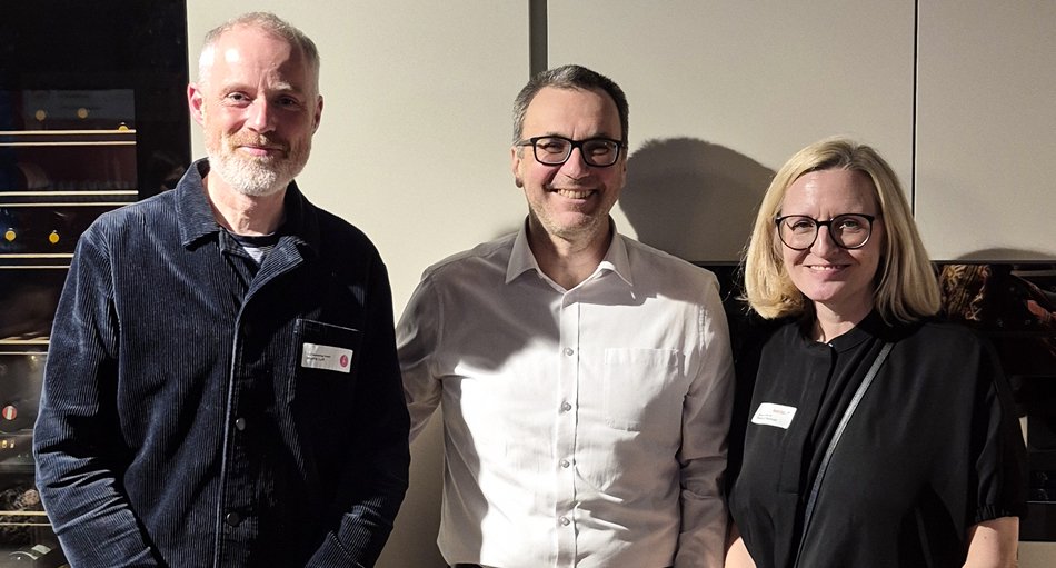 Moritz Luft, Laszlo Dernovics und Susanne Pamminger