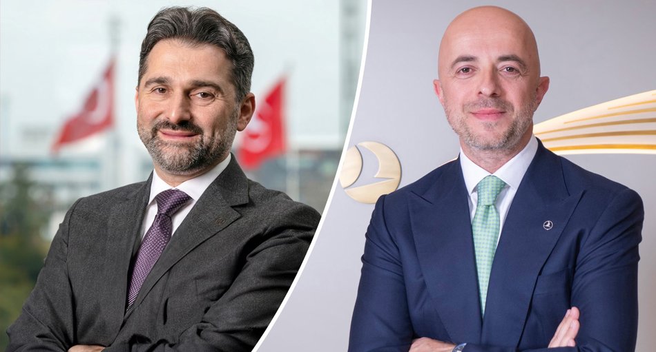 V.l.: Chairman Murat Şeker und CEO Ahmet Olmuştur (Foto: © Turkish Airlines)