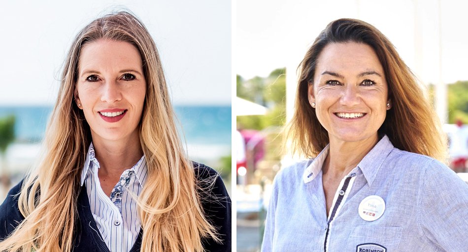 Nathalie Huwe und Tina Grünold
