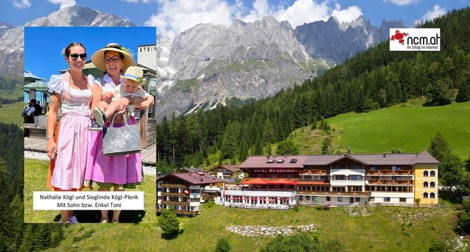 Autofrei und klimafreundlich ist das 4-Sterne Hotel Bergheimat in Mühlbach am Hochkönig bereits, jetzt gehen Juniorwirtin Nathalie Kögl und Hotelierin Sieglinge Kögl-Plenk unter dem Motto „das System umdrehen“ auch bei einem der gegenwärtig heißesten Themen innovative Wege: Bei der Gewinnung kompetenter Mitarbeiter*innen. Partner im Hintergrund ist die Salzburger Digitalagentur ncm von Michael Mrazek.