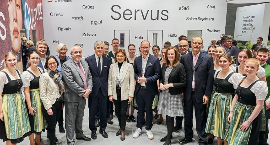 Der Österreich-Stand auf der ITB 2023
