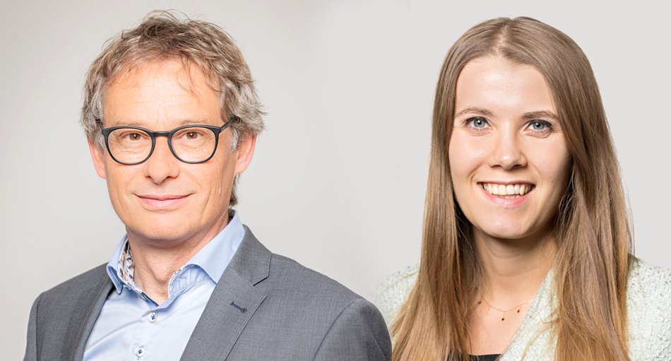 Oliver Fritz und Anna Burton