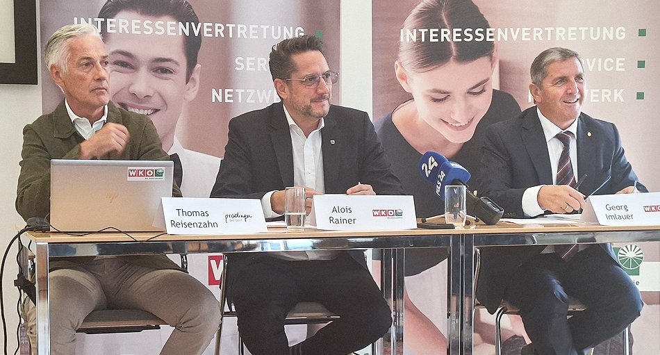 Thomas Reisenzahn, Alois Rainer und Georg Imlauer