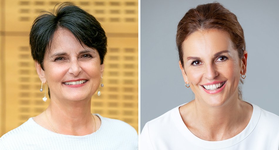 Renate Androsch-Holzer und Sandra Neukart
