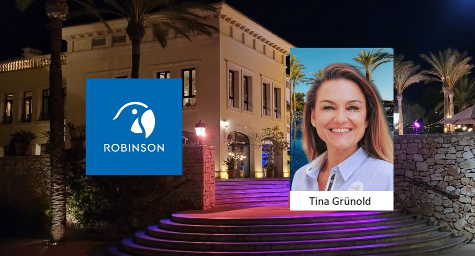 Es ist der einzige 26 Robinson Club mit einer weiblichen Doppelspitze: Der Robinson Cala Serena. T.A.I. bat dessen General Managerin Tina Grünold, ein absolutes „Vollgas-TUI-Kind“ um ein Gespräch.