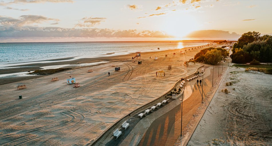 Sandstrand bei Pärnu