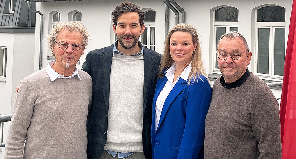 Roger Schulze, Ambros Gasser, Constanze Köhler und Ulrich Mühlberger