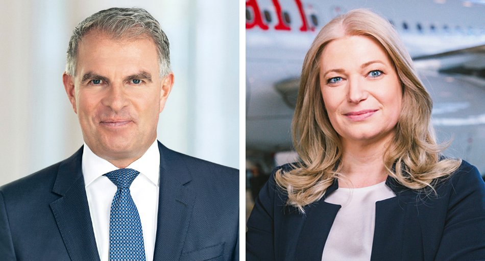 Carsten Spohr und Annette Mann 