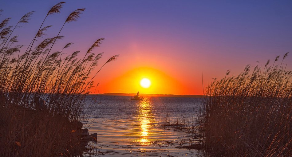 Sonnenuntergang an der Ostsee