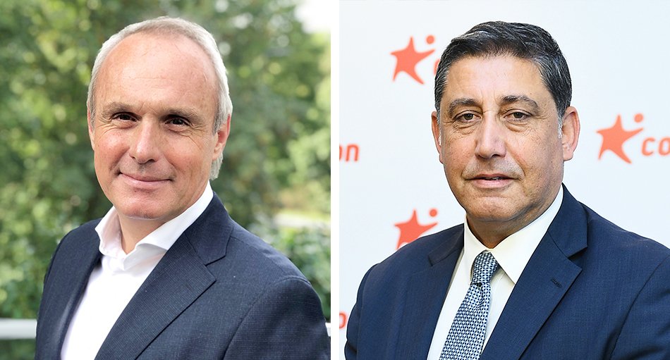Corendon Airlines Regional Representative Thomas Braun (l.) und CEO Yildiray Karaer 