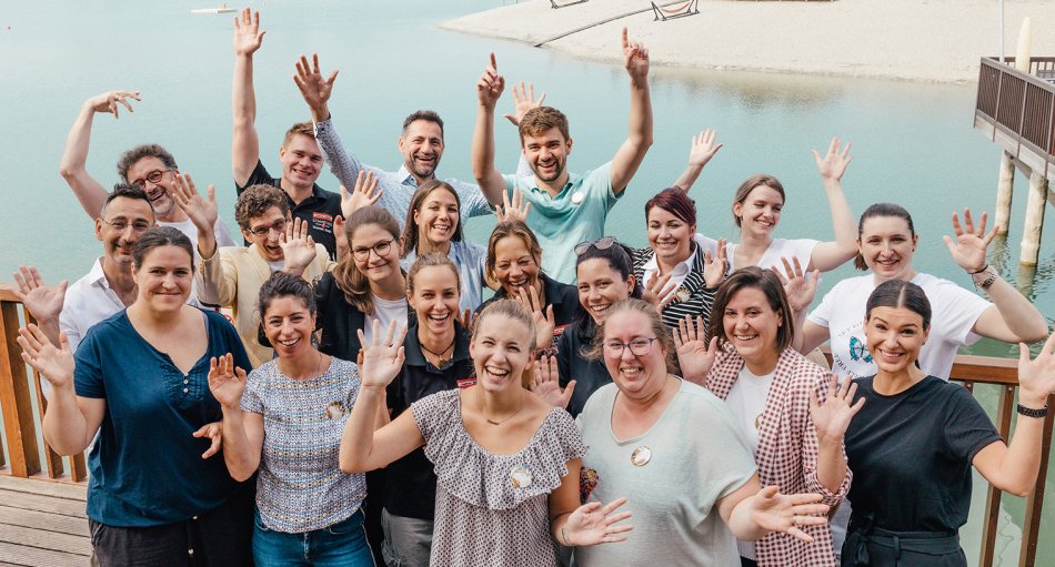 Arbeiten, wo andere Urlaub machen: Die Nachwuchs-Talente aus den acht Thermen- und Gesundheitsresorts der VAMED Vitality World