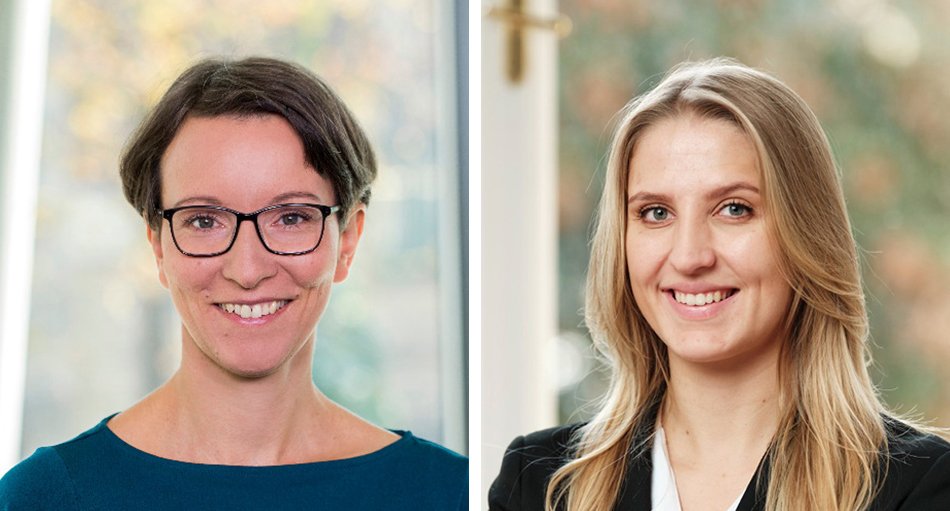 Daniela Wagner (l.) und Sonja Pfnier 