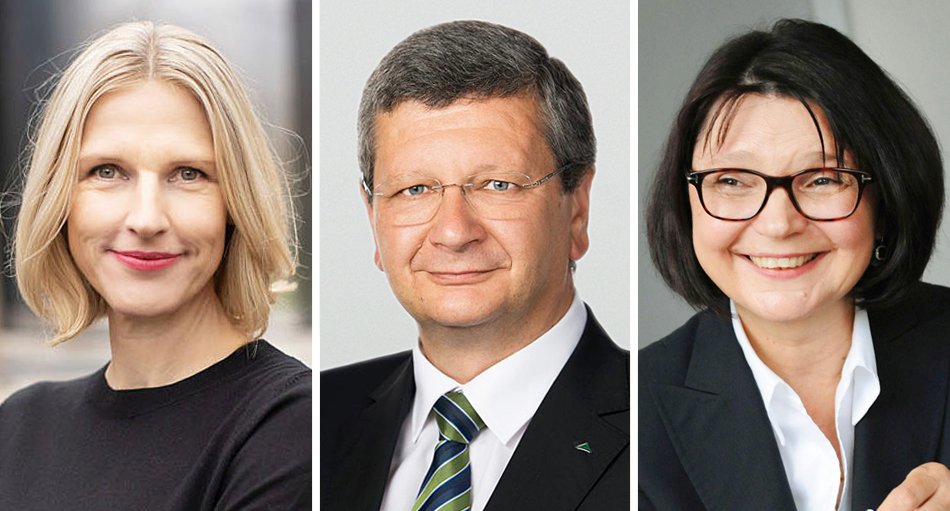 Birgit Wallner, Gerhard Aigner und Helga Freund