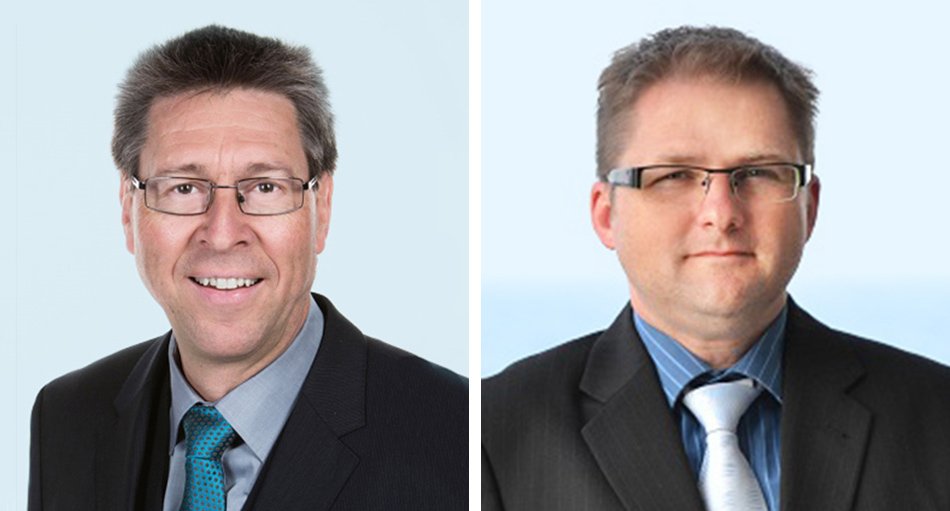 Heimo Wallner und Alfred Rohrmoser