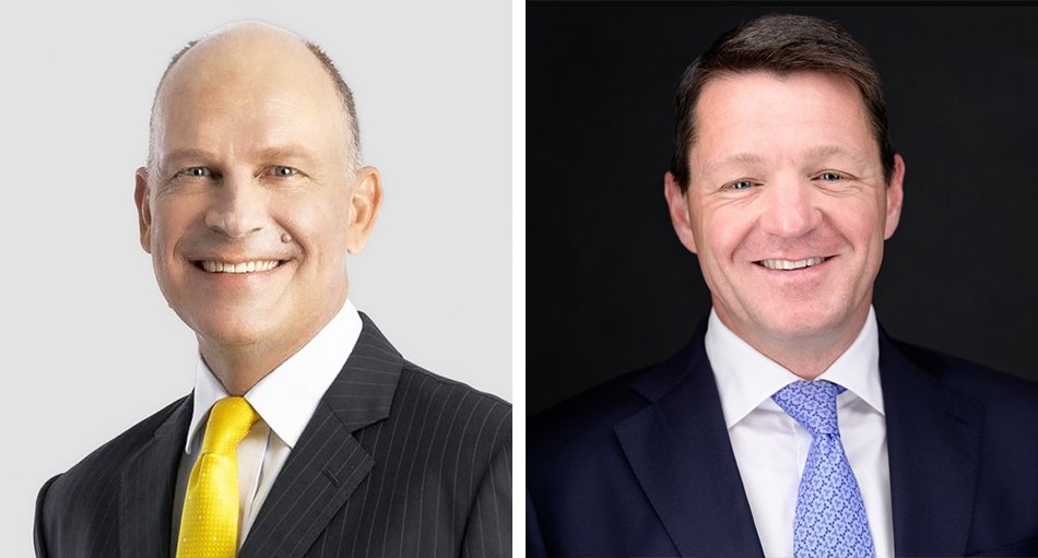 Campbell Wilson, CEO Air India & Pieter Elbers, CEO IndiGo Airlines 