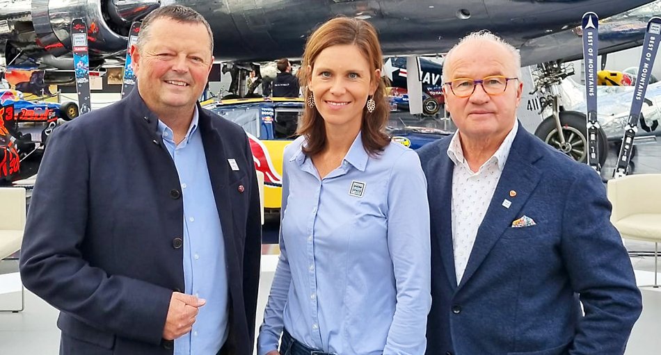 Wolfgang Hettegger, Christina König und Klaus Hönigsberger