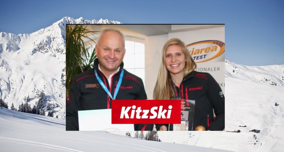 Bergbahnen AG Kitzbühel Vorstand Christian Wörister und Marketing-Leiterin Sylvia Brix