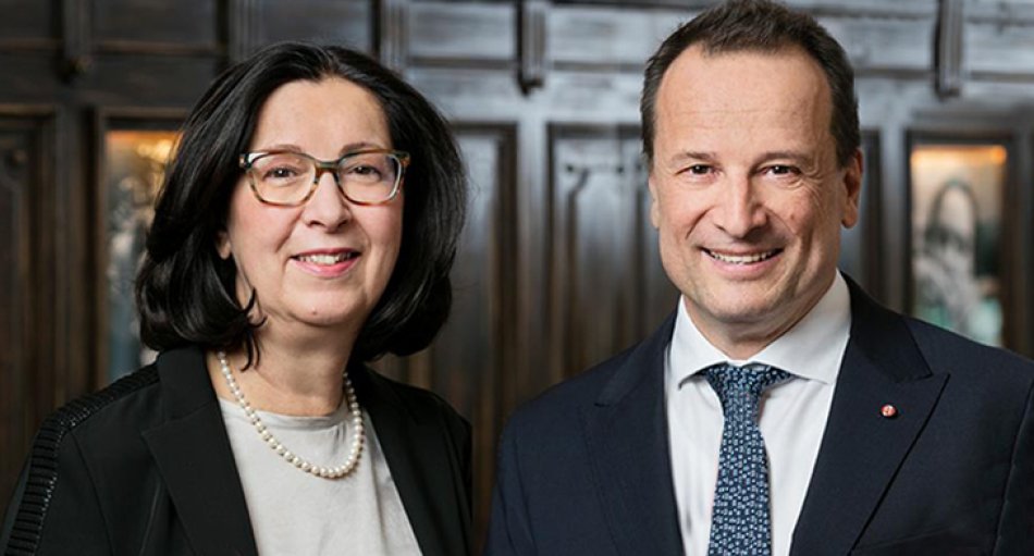 Arcotel-Eigentümerin Renate Wimmer und Generaldirektor Martin Lachout