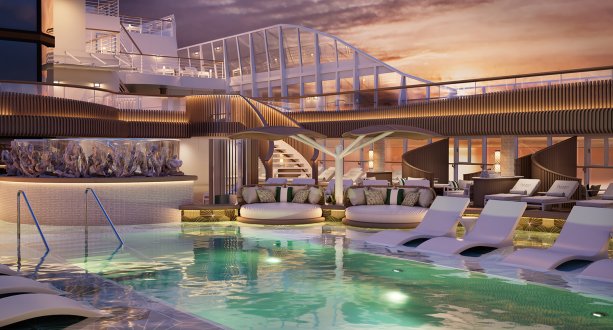 Oceania Cruises Vista Pool Deck