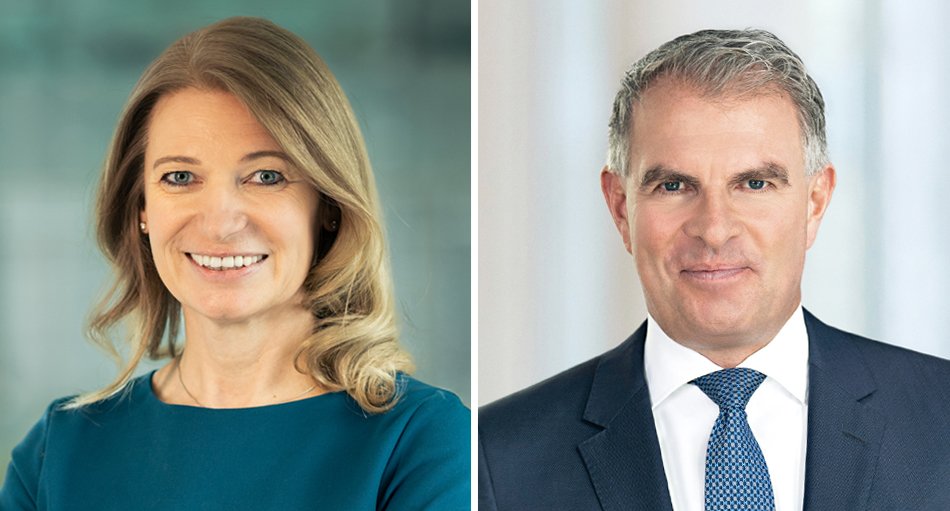 Annette Mann und Carsten Spohr