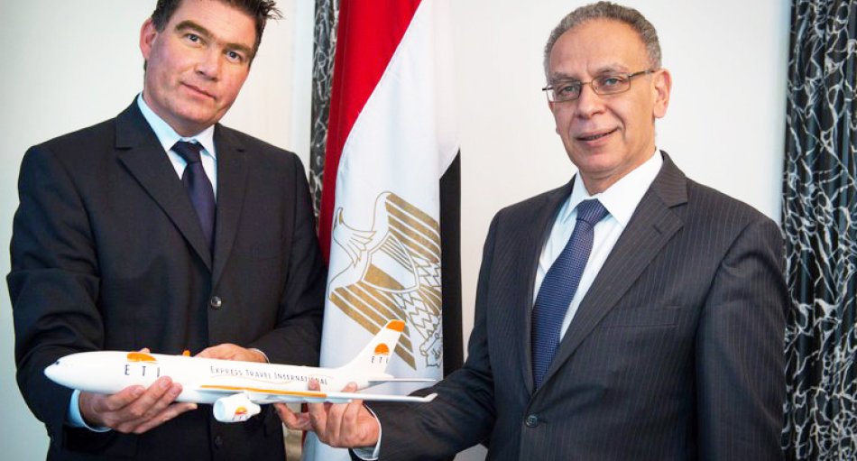 Schmieden Branchen-weite Allianz:  Botschafter Khaled Shamaa und  ETI-Manager Dieter Pammer