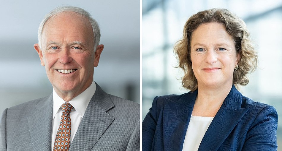 Tim Clark und Aletta von Massenbach Tim Clark und Aletta von Massenbach