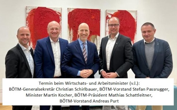 Zwei Top-Termine, eine starke Bestellung! BÖTM-Präsident Schattleitner im T.A.I.-Interview
